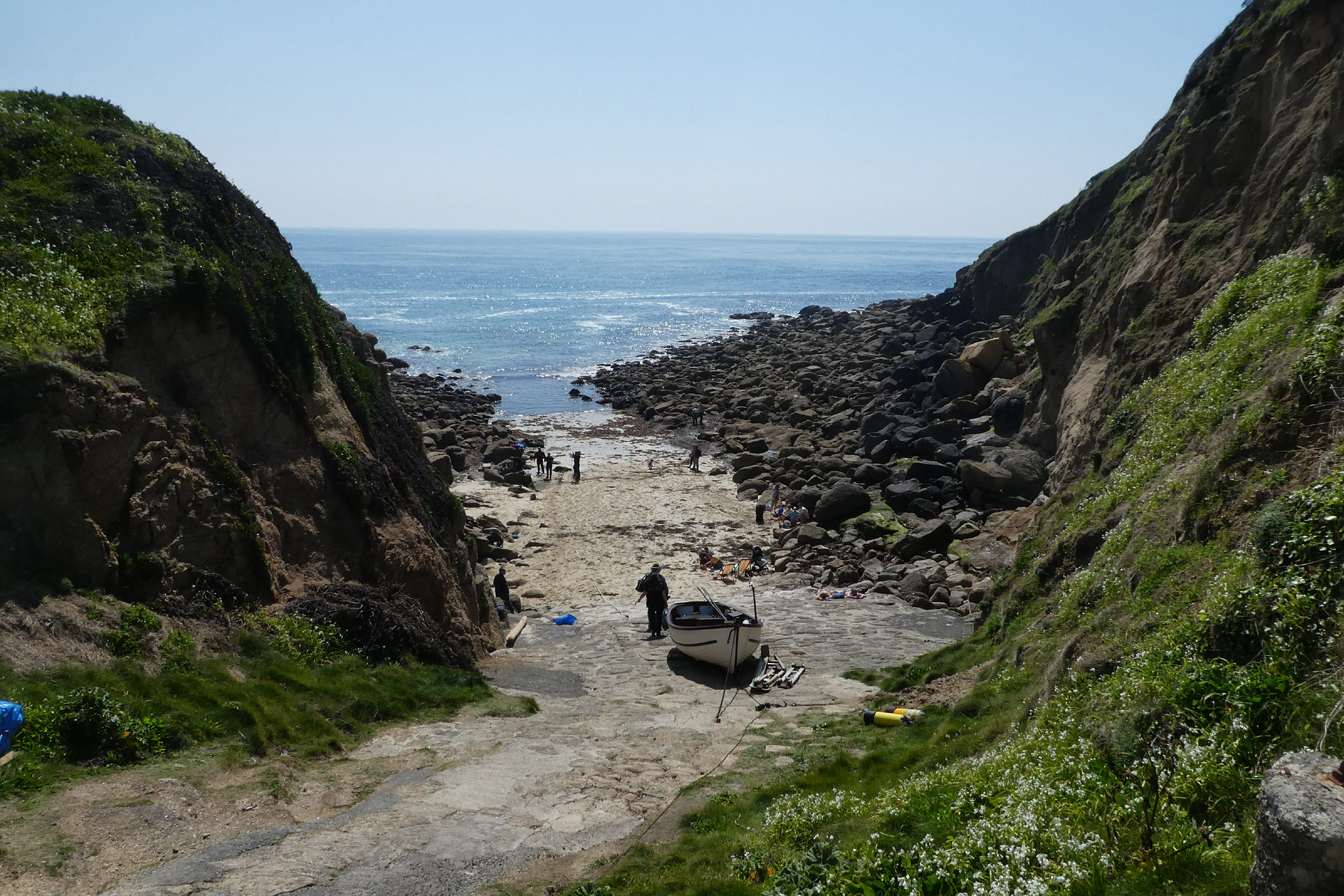The Minack Theatre, Cornwal rocks, Porthcurno